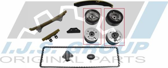 IJS GROUP 40-1313VVT - Kit de distribution par chaîne cwaw.fr