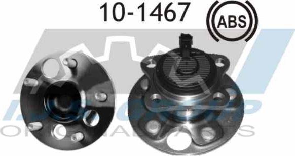 IJS GROUP 10-1467 - Kit de roulements de roue cwaw.fr