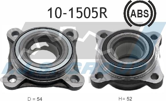 IJS GROUP 10-1505R - Roulement de roue cwaw.fr