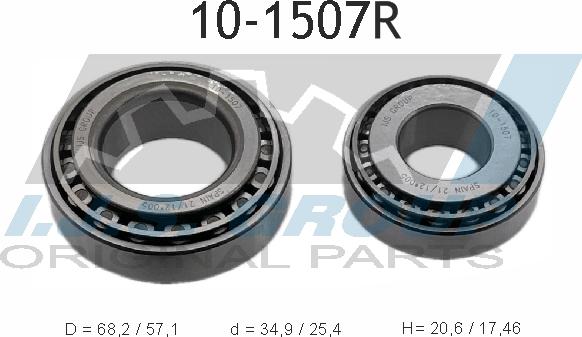 IJS GROUP 10-1507R - Roulement de roue cwaw.fr