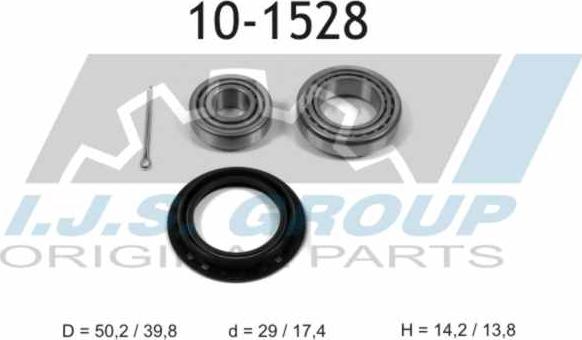 IJS GROUP 10-1528 - Kit de roulements de roue cwaw.fr