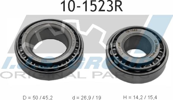 IJS GROUP 10-1523R - Roulement de roue cwaw.fr