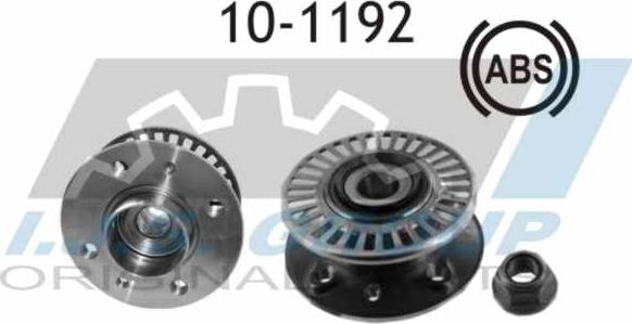 IJS GROUP 10-1192 - Kit de roulements de roue cwaw.fr