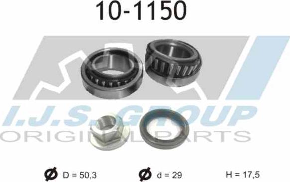 IJS GROUP 10-1150 - Kit de roulements de roue cwaw.fr