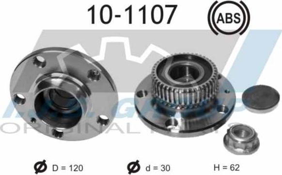 IJS GROUP 10-1107 - Kit de roulements de roue cwaw.fr