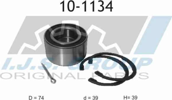 IJS GROUP 10-1134 - Kit de roulements de roue cwaw.fr