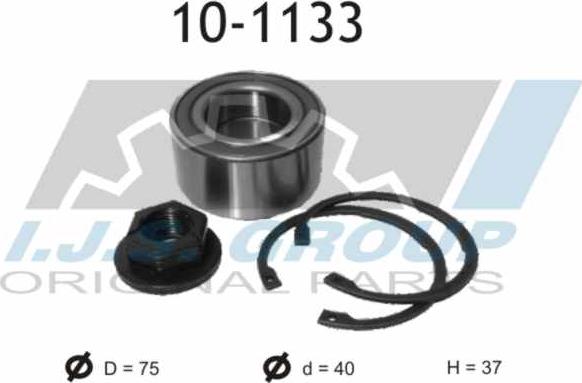 IJS GROUP 10-1133 - Kit de roulements de roue cwaw.fr