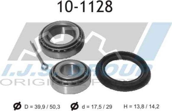 IJS GROUP 10-1128 - Kit de roulements de roue cwaw.fr