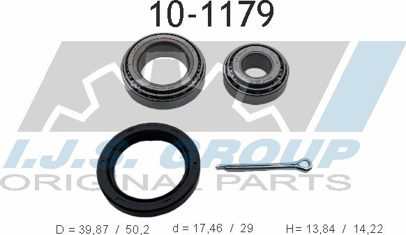 IJS GROUP 10-1179 - Kit de roulements de roue cwaw.fr