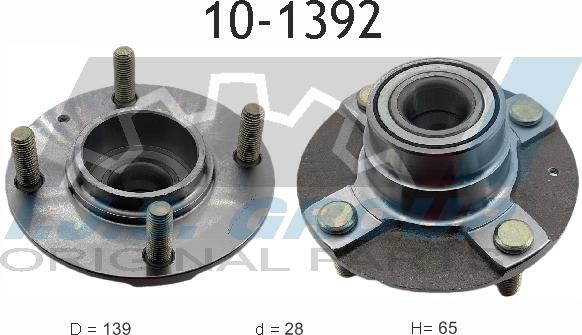 IJS GROUP 10-1392 - Kit de roulements de roue cwaw.fr