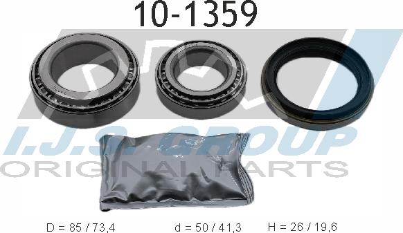 IJS GROUP 10-1359 - Kit de roulements de roue cwaw.fr