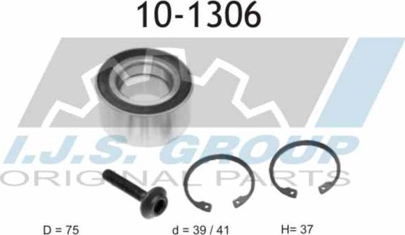 IJS GROUP 10-1306 - Kit de roulements de roue cwaw.fr