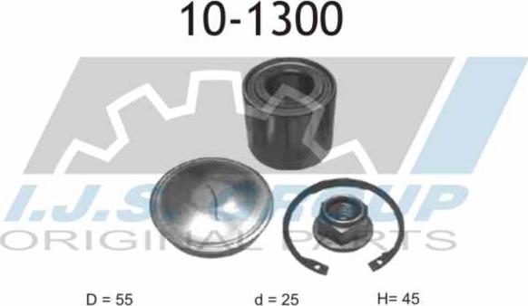 IJS GROUP 10-1300 - Kit de roulements de roue cwaw.fr