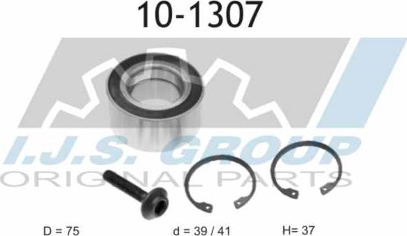 IJS GROUP 10-1307 - Kit de roulements de roue cwaw.fr