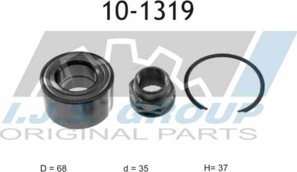 IJS GROUP 10-1319 - Kit de roulements de roue cwaw.fr