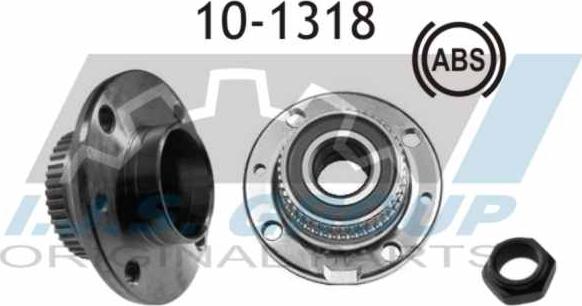 IJS GROUP 10-1318 - Kit de roulements de roue cwaw.fr