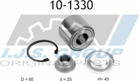 IJS GROUP 10-1330 - Kit de roulements de roue cwaw.fr