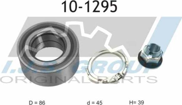 IJS GROUP 10-1295 - Kit de roulements de roue cwaw.fr