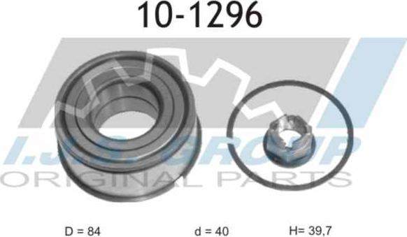 IJS GROUP 10-1296 - Kit de roulements de roue cwaw.fr