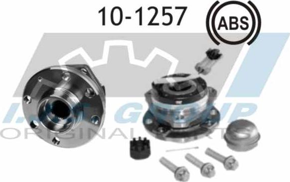 IJS GROUP 10-1257 - Kit de roulements de roue cwaw.fr