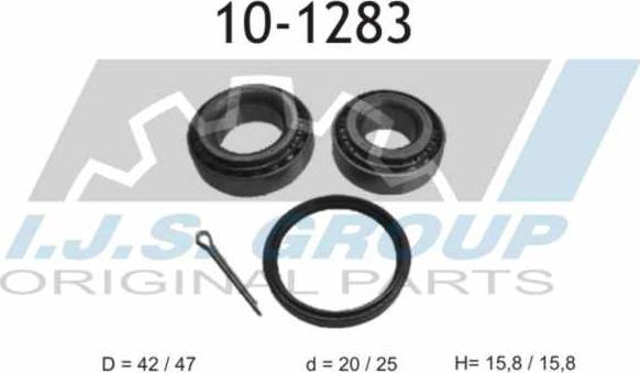 IJS GROUP 10-1283 - Kit de roulements de roue cwaw.fr