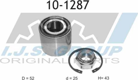 IJS GROUP 10-1287 - Kit de roulements de roue cwaw.fr