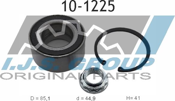 IJS GROUP 10-1225 - Kit de roulements de roue cwaw.fr