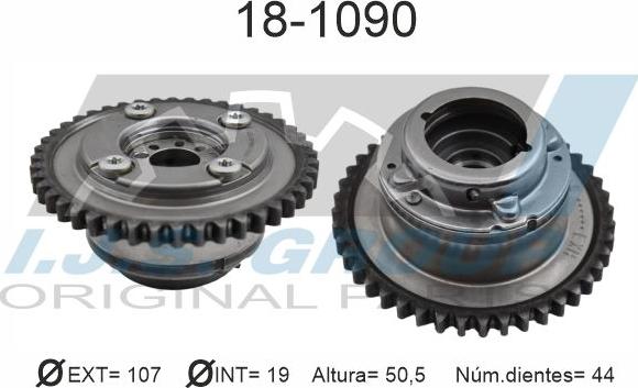 IJS GROUP 18-1090 - Roue dentée, arbre à came cwaw.fr