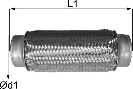 Imasaf 06.50.45 - Tuyau flexible, échappement cwaw.fr