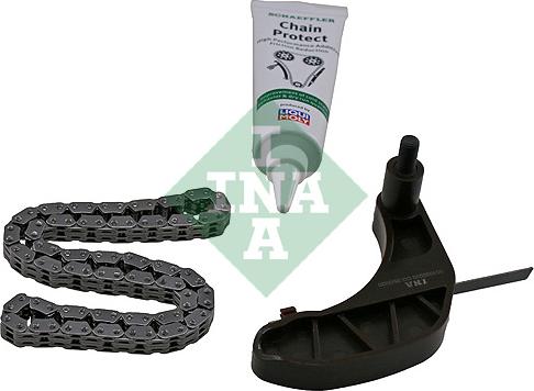 INA 558 0084 10 - Kit de chaînes, commade de pompe à huile cwaw.fr