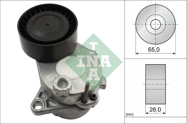 INA 534 0444 10 - Tendeur de courroie, courroie trapézoïdale à nervures cwaw.fr