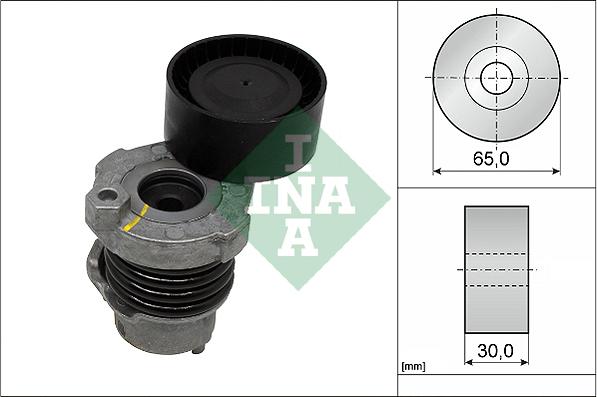 INA 534 0590 10 - Tendeur de courroie, courroie trapézoïdale à nervures cwaw.fr