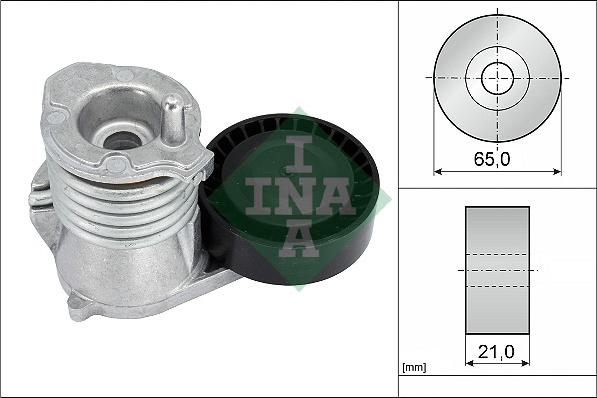 INA 534 0029 10 - Tendeur de courroie, courroie trapézoïdale à nervures cwaw.fr