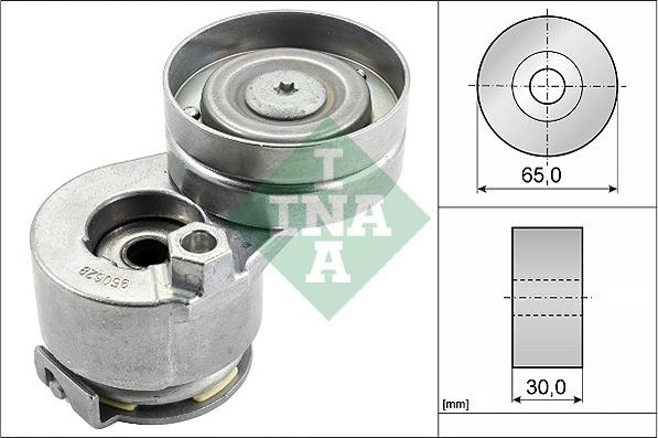 INA 534 0027 10 - Tendeur de courroie, courroie trapézoïdale à nervures cwaw.fr