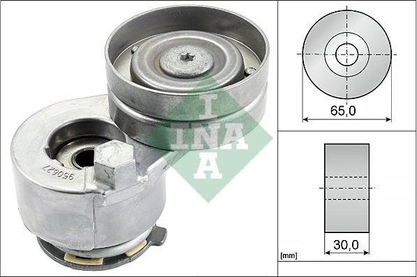 INA 534 0142 30 - Tendeur de courroie, courroie trapézoïdale à nervures cwaw.fr