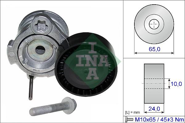 INA 534 0353 10 - Tendeur de courroie, courroie trapézoïdale à nervures cwaw.fr