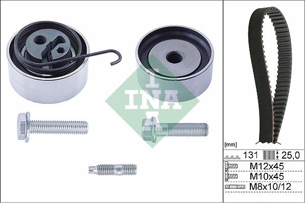 INA 530 0494 10 - Kit de distribution cwaw.fr