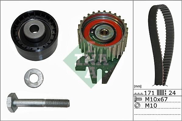 INA 530 0606 10 - Kit de distribution cwaw.fr