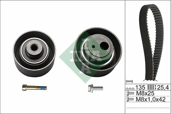 INA 530 0055 10 - Kit de distribution cwaw.fr