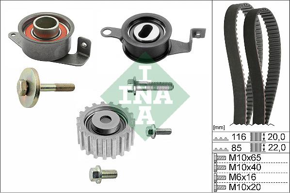 INA 530 0005 10 - Kit de distribution cwaw.fr