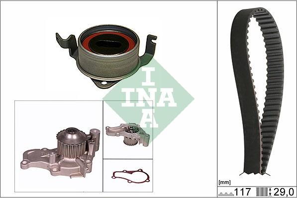 INA 530 0308 30 - Pompe à eau + kit de courroie de distribution cwaw.fr