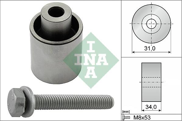 INA 532 0833 10 - Poulie renvoi / transmission, courroie de distribution cwaw.fr