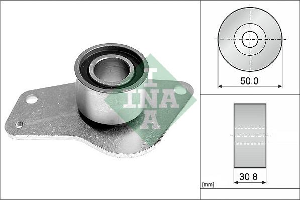 INA 532 0238 10 - Poulie renvoi / transmission, courroie de distribution cwaw.fr