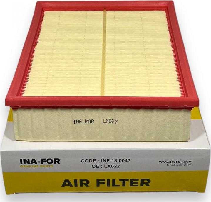 INA-FOR INF13.0047 - Filtre à air cwaw.fr