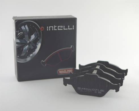 Intelli D714E - Kit de plaquettes de frein, frein à disque cwaw.fr