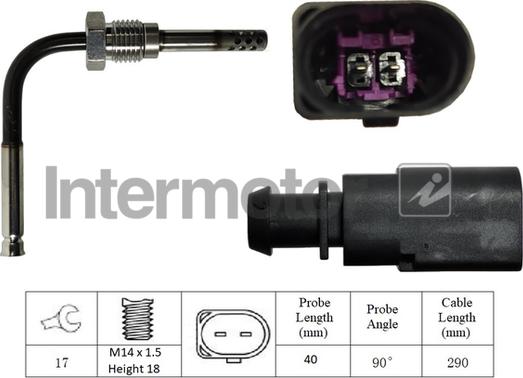 INTERMOTOR 27146 - Capteur, température des gaz cwaw.fr