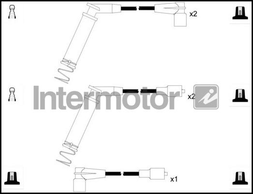 INTERMOTOR 76334 - Kit de câbles d'allumage cwaw.fr