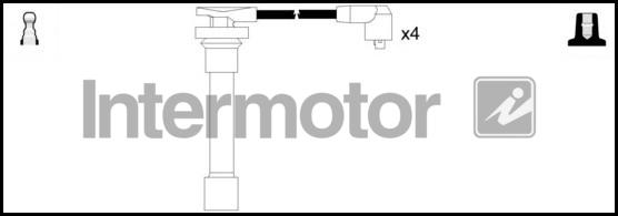 INTERMOTOR 76200 - Kit de câbles d'allumage cwaw.fr