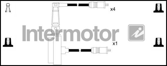 INTERMOTOR 76237 - Kit de câbles d'allumage cwaw.fr