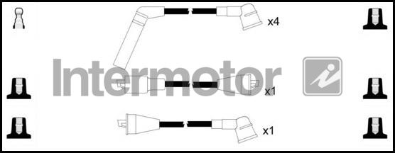 INTERMOTOR 76279 - Kit de câbles d'allumage cwaw.fr